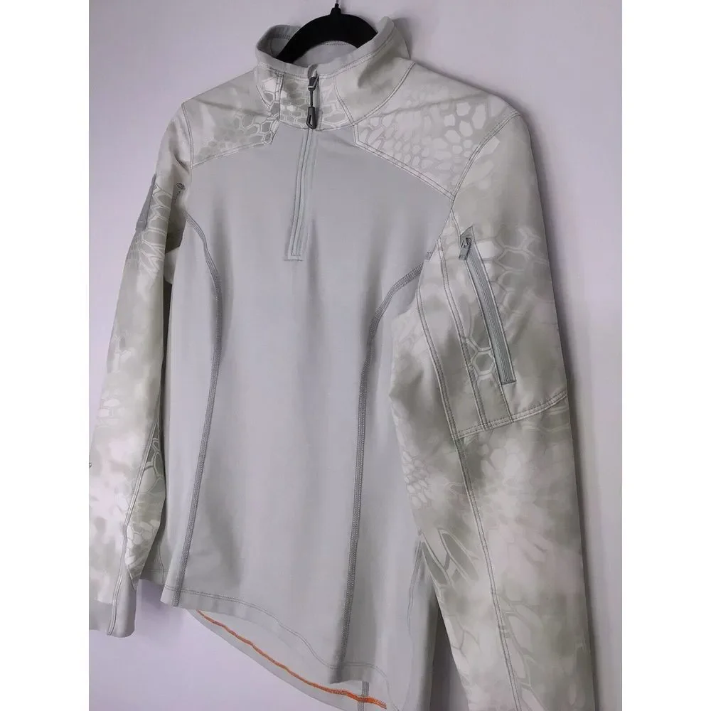 511 Tactical Jacket Gray Kryptek Rapid Pockets‎ 1/4 Zip  Women's Size Small